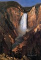 ローワー イエローストーン滝 アルバート ビアシュタットの風景